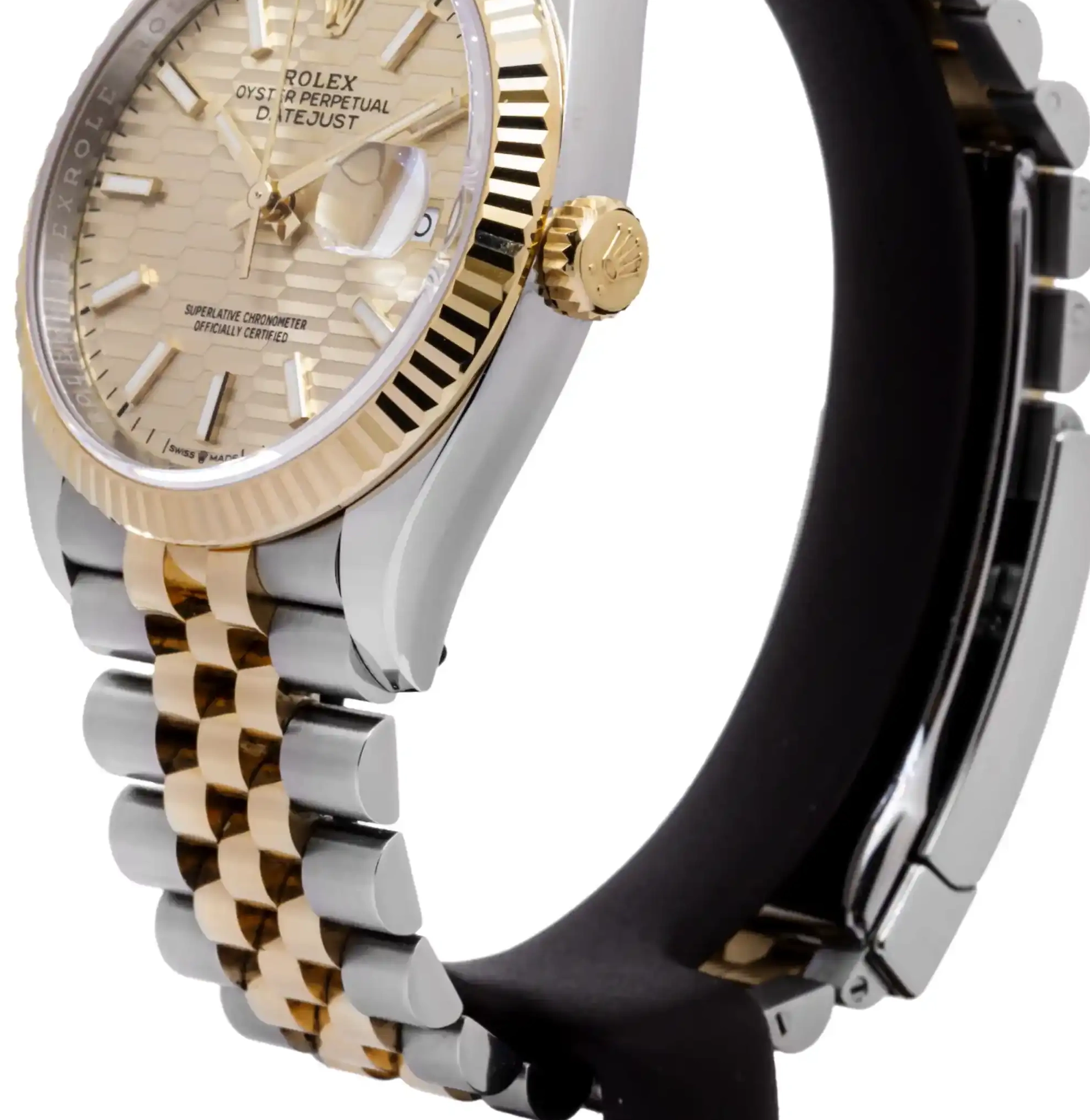 Prestigious Jewellers Datejust Gold Steel Rolex Stainless 126233 & 0628